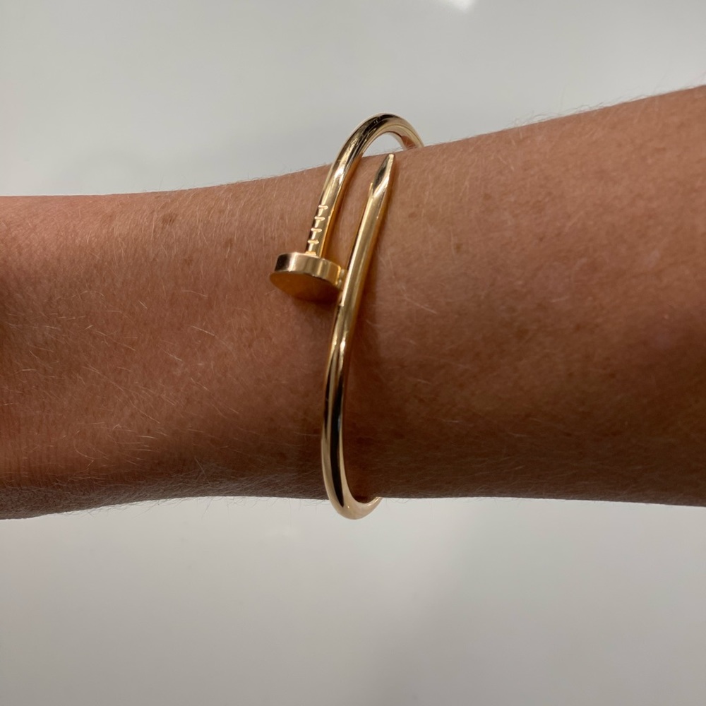 Cartier Jus Un Clou Bracelet - Size 17 - Picture 7 of 11